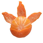 Pelota Antiestrés, con Forma de Naranja